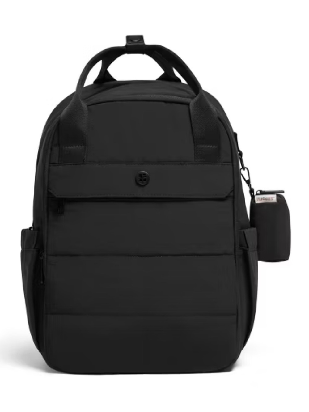 NWT Huggies Tiny Traveler Solid Backpack Diaper Bag - Black